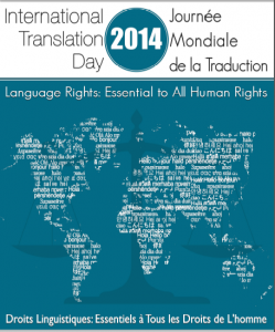 Starptautiskās tulkošanas dienas plakāts